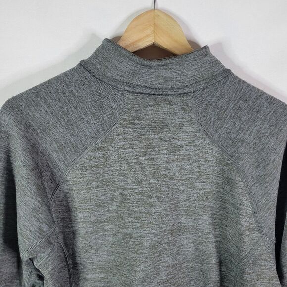 The North Face Gray Quarter-Zip Thermal Layer Pullover - Picture 6 of 12